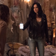 Jessica Jones and Trish Walker investigating a crime.